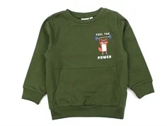 Name It rifle green sweatshirt